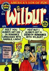 Wilbur Comics #54 (1954) Comic Books Wilbur Comics Prices
