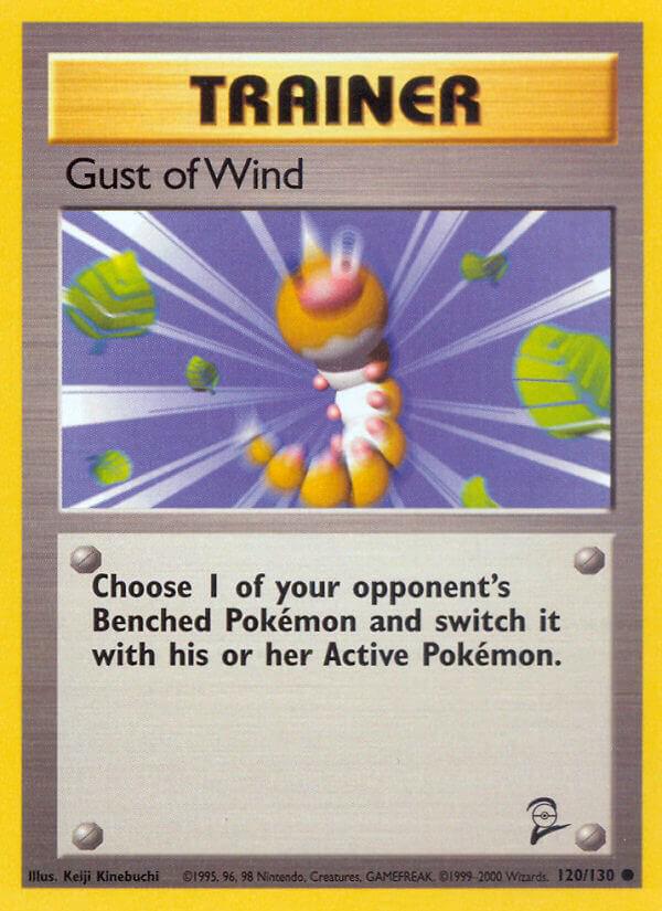 Gust of Wind #120 Pokemon Base Set 2