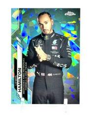 Lewis Hamilton [Sapphire Aqua] #1 Racing Cards 2020 Topps Chrome Formula 1 Prices