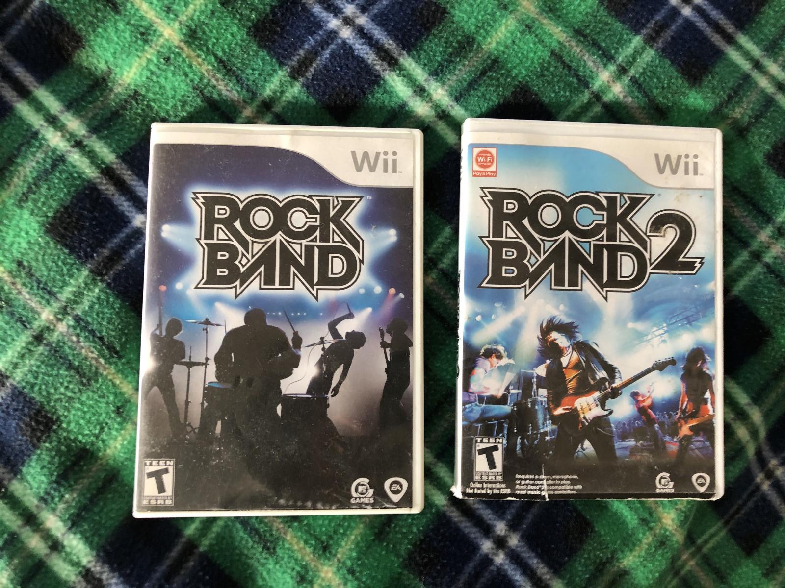 Rock Band 2 | Item, Box, and Manual | Wii