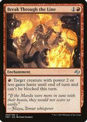 Break Through the Line [Foil] Magic Fate Reforged Prices