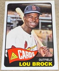 Lou Brock Baseball Cards 2011 Topps 60 Years of Topps Prices