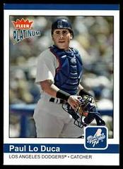 Paul Lo Duca Baseball Cards 2004 Fleer Platinum Prices