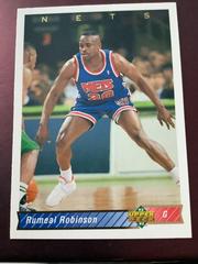 Rumeal Robinson #348 Basketball Cards 1992 Upper Deck Prices