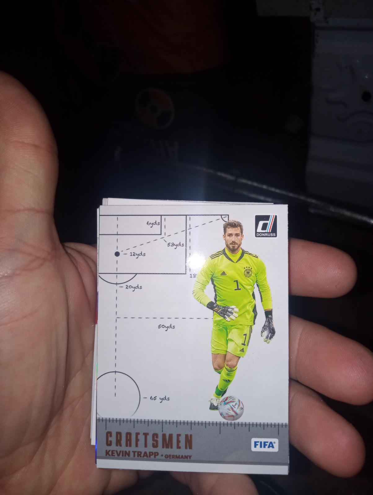 Kevin Trapp Ungraded 2022 Panini Donruss Craftsmen