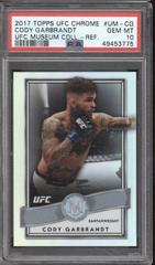 Cody Garbrandt [Refractor] Ufc Cards 2017 Topps UFC Chrome Museum Prices