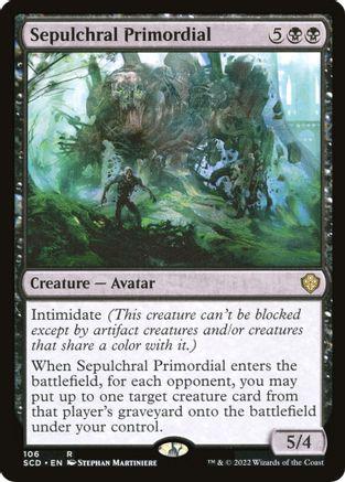 Sepulchral Primordial #106 Magic Starter Commander Decks