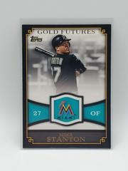 Mike Stanton #GF-14 Baseball Cards 2012 Topps Gold Futures Prices