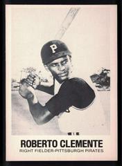Roberto Clemente #41 Baseball Cards 1977 TCMA Renata Galasso Prices
