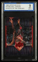 Michael Jordan #75 Basketball Cards 1999 Upper Deck Athlete of the Century Power Deck Prices
