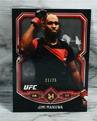 Jimi Manuwa [Ruby] Ufc Cards 2017 Topps UFC Museum Collection Prices