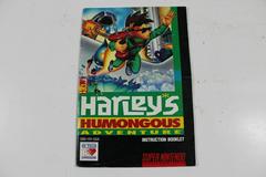 Harley'S Humongous Adventure - Manual | Harley's Humongous Adventure Super Nintendo