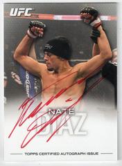 Nate Diaz [Red Ink] #FA-ND Ufc Cards 2012 Topps UFC Knockout Autographs Prices