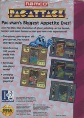 Pac Attack - Back | Pac Attack Sega Game Gear