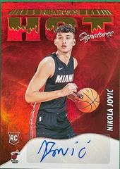 Nikola Jovic #HSR-NKJ Basketball Cards 2022 Panini Hoops Hot Signatures Rookies Prices