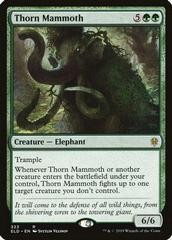 Thorn Mammoth Magic Throne of Eldraine Prices