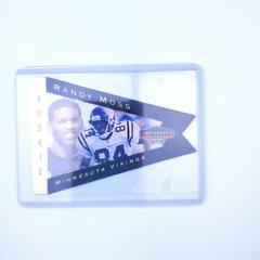 Randy Moss [Gold Foil] Football Cards 1998 Playoff Contenders Pennants Prices