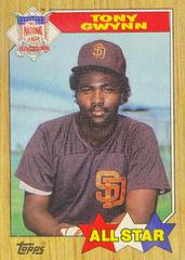 Tony Gwynn [All Star] #599 Baseball Cards 1987 Topps Prices