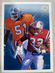 All-Rookie Team Checklist 31-55 #30 Football Cards 1992 Upper Deck Prices