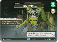 Hera Syndulla #259 Star Wars Unlimited: Spark of Rebellion Prices