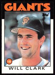 Will Clark #24T Baseball Cards 1986 Topps Traded Prices