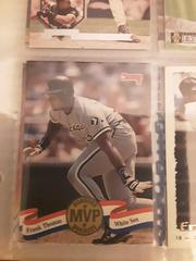 Frank Thomas #MVP-2 Baseball Cards 1993 Panini Donruss Mvps Prices