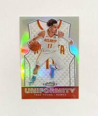 Trae Young #12 Basketball Cards 2019 Panini Contenders Optic Uniformity Prices