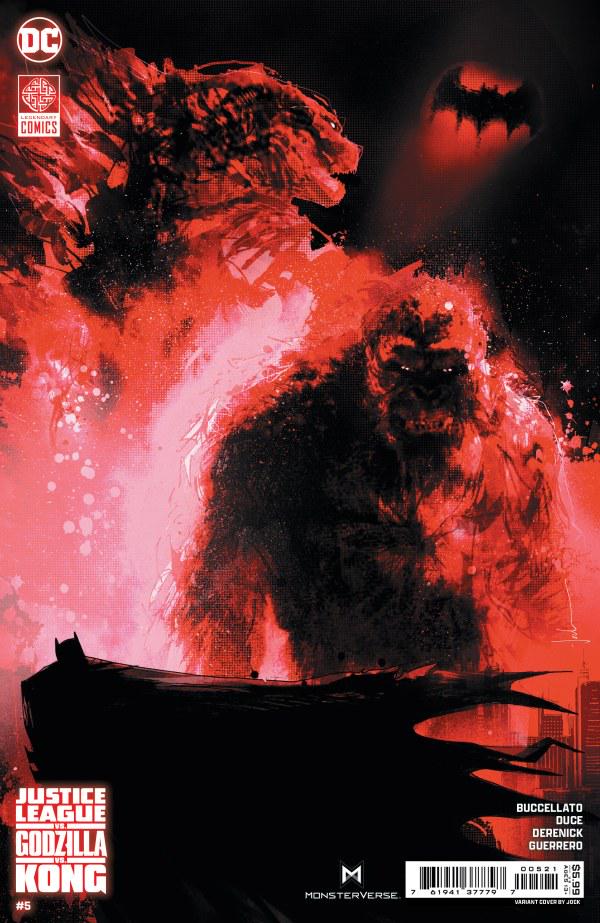 Justice League vs. Godzilla vs. Kong [Jock] #5 (2024) Comic Books Justice League vs. Godzilla vs. Kong