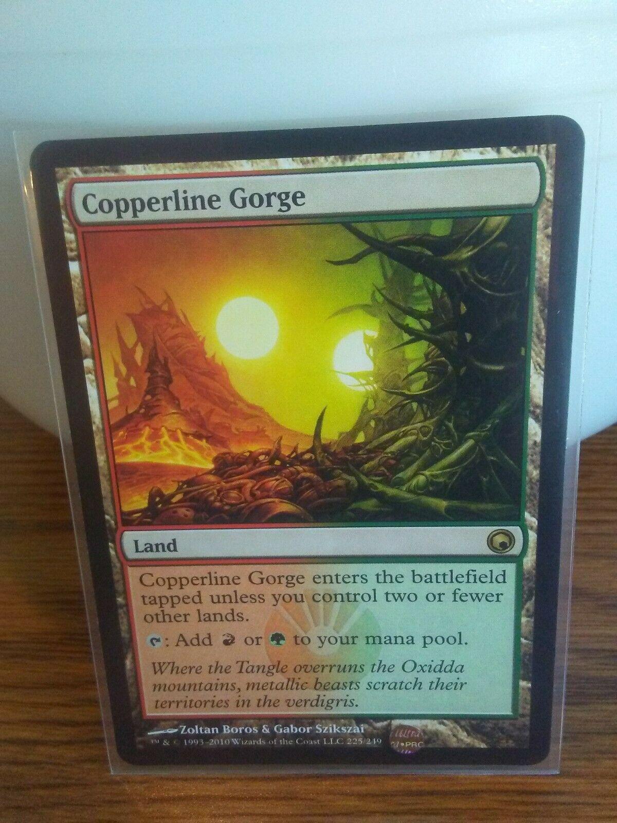 Copperline Gorge Prices Magic Scars Of Mirrodin Magic Cards