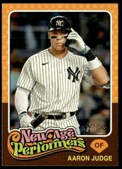 Aaron Judge #NAP-15 Baseball Cards 2024 Topps Heritage New Age Performer Prices