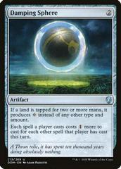 Damping Sphere [Foil] Magic Dominaria Prices