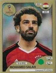 Mohamed Salah [Gold] #90 Soccer Cards 2018 Panini World Cup Stickers Prices
