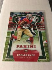 Carlos Hyde [Bravery] #1 Football Cards 2017 Panini Prices