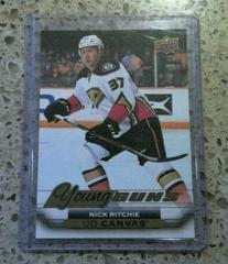 Nick Ritchie Hockey Cards 2015 Upper Deck Canvas Prices