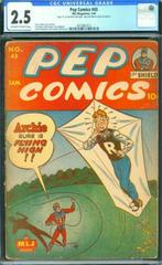 Pep Comics #45 (1944) Comic Books PEP Comics Prices