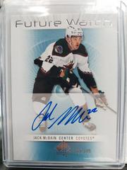 Jack McBain Hockey Cards 2022 SP Authentic 2012-13 Retro Future Watch Autographs Prices