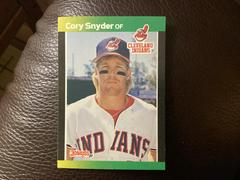 Cory Snyder #168 Baseball Cards 1989 Donruss Baseball's Best Prices