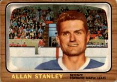 Allan Stanley #16 Hockey Cards 1966 Topps Prices