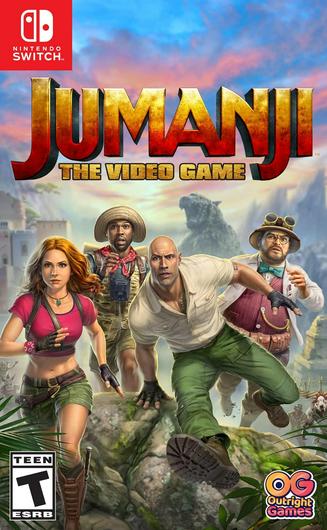 Jumanji: The Video Game Cover Art