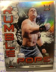 John Cena Wrestling Cards 2021 Topps Finest WWE Rumble Pops Prices
