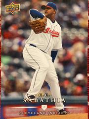 C.C. Sabathia #347 Baseball Cards 2008 Upper Deck First Edition Prices