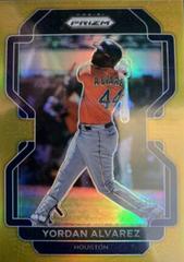 Yordan Alvarez [Gold Prizm] #66 Baseball Cards 2022 Panini Prizm Prices