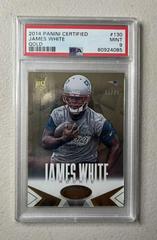 James White [Mirror Gold] #130 Football Cards 2014 Panini Certified Prices