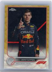 Max Verstappen [Gold Wave] #1 Racing Cards 2022 Topps Chrome Formula 1 Prices