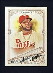 Carlos Santana [Mini No Number] Baseball Cards 2018 Topps Allen & Ginter Prices