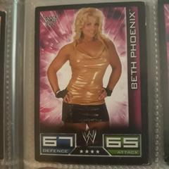 Beth Phoenix Wrestling Cards 2008 Topps WWE Slam Attax Prices