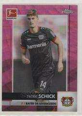 Patrik Schick [Pink Wave Refractor] Soccer Cards 2020 Topps Chrome Bundesliga Prices