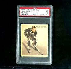 Paul Haynes [English Only] Hockey Cards 1933 World Wide Gum Ice Kings Prices