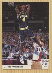 Chris webber #1 Basketball Cards 1993 Classic Draft Picks Prices