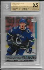 Elias Pettersson [Clear Cut] #248 Hockey Cards 2018 Upper Deck Prices